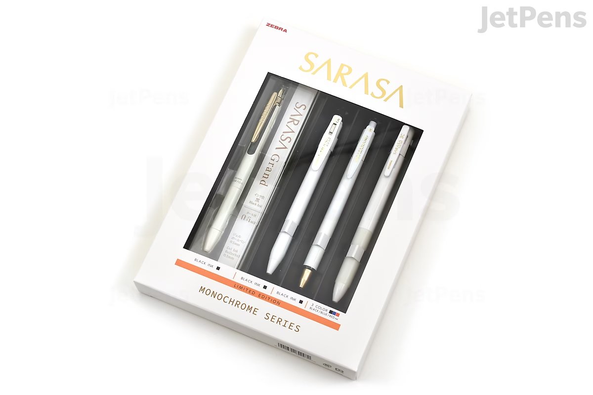 Zebra makes some of my favorite gel ink pens, so why not put them all together in one fun, color-matching, package? That’s what the Zebra Sarasa Gel Pen Monochrome Series is. This set features one of each of the Sarasa Clip, Sarasa 3C Multi Pen, Sarasa Grand,…