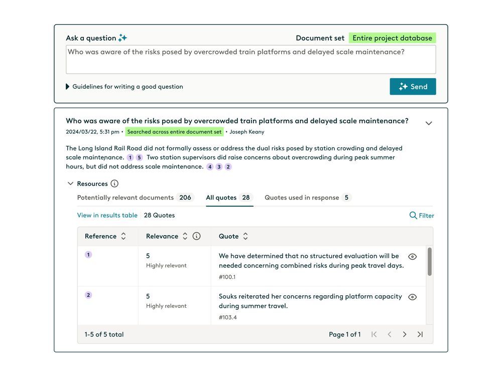 LONDON — Everlaw, the cloud-native investigation and litigation platform, today announced the general availability of Everlaw AI Deep Dive, its generative AI feature, for the UK, EU and Canada. Deep Dive fundamentally reshapes how legal teams conduct document…