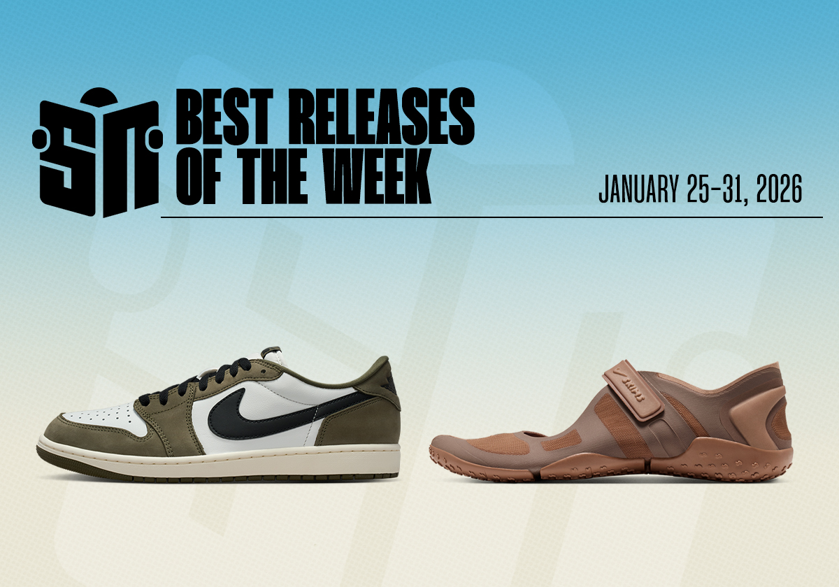 It’s another relatively lowkey week on the releases front, but once again, a litany of brands get on the board to keep things up on...

© Sneaker News, 2026. |
Permalink
|
No comment
|
Add todel.icio.us


The post Jordan 1 Low "Medium Olive," SKIMS Nike And T…