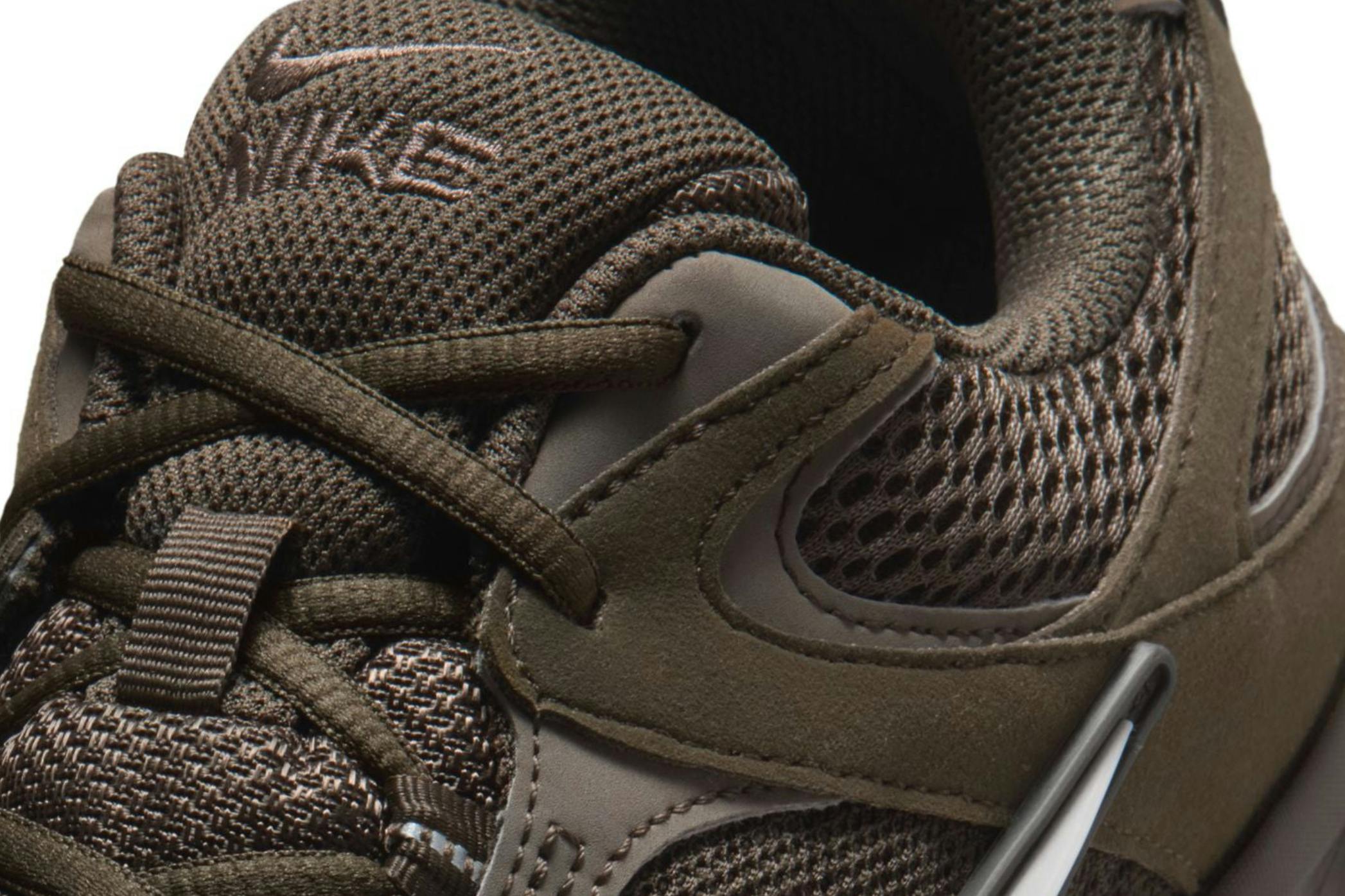 Nike's V5 RNR "Dark Hazel" sneaker offers a rich olive green dad shoe style at the affordable price of $95.
