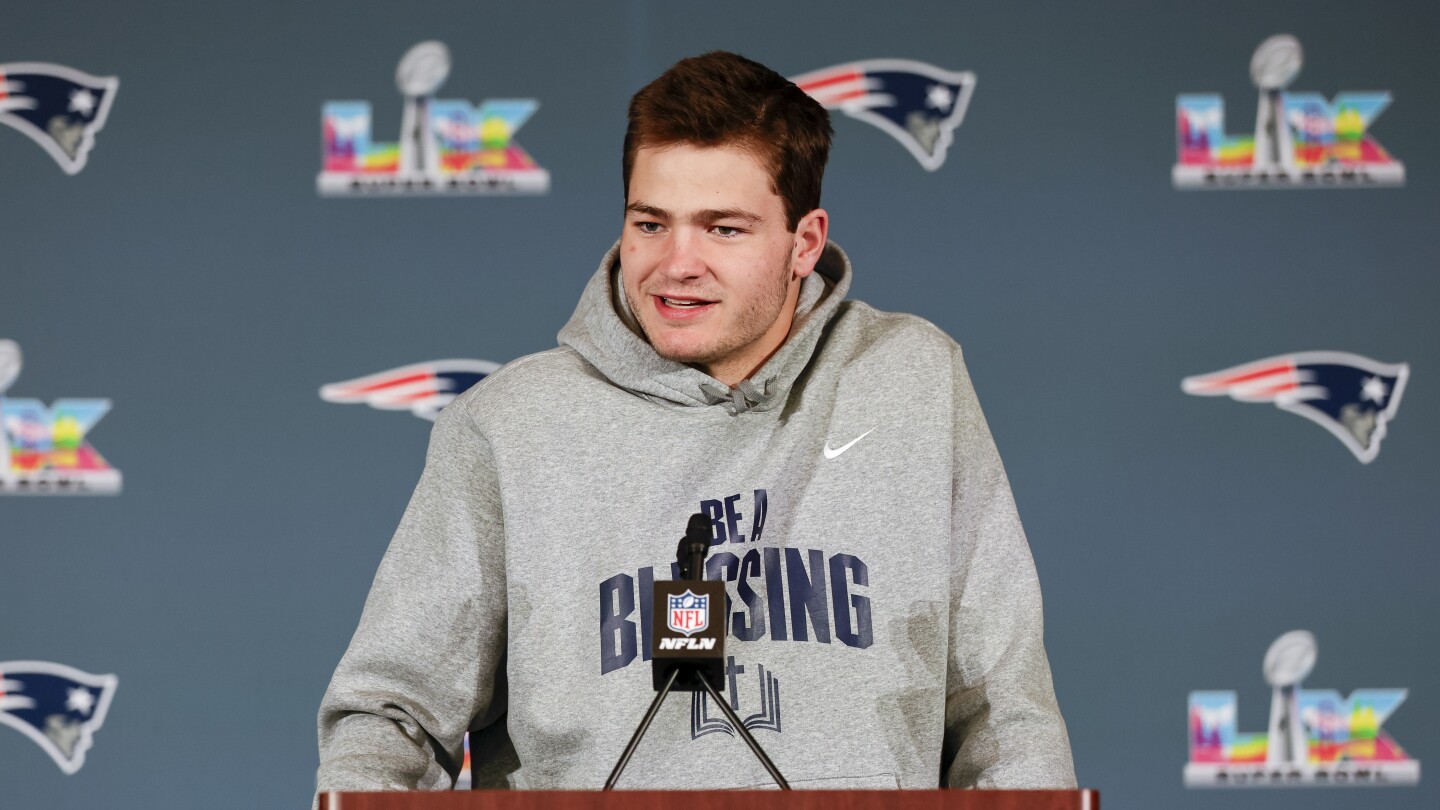The state of Patriots quarterback Drake Maye's right shoulder may have created some concern in the aftermath of New England's AFC Championship Game win over the Broncos, but there's been little reason for it this week.