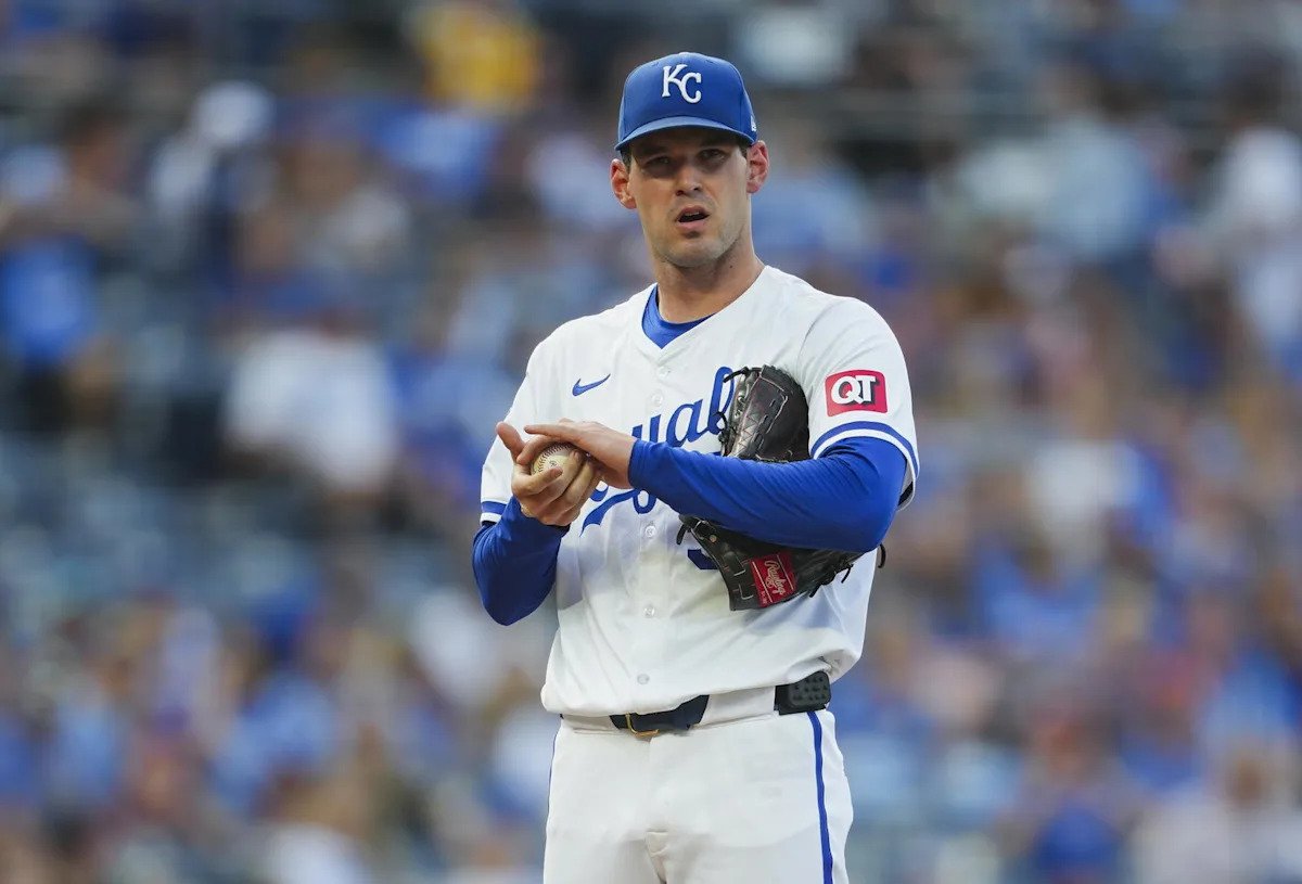 Royals ace Cole Ragans missed time in 2025 with multiple injuries.