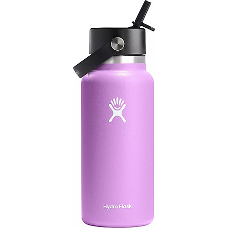 Dick's Sporting Goods [dickssportinggoods.com] has *32-Oz Hydro Flask Wide Mouth Water Bottle (Trillium - Wide Mouth Chug Lid or Anemone- Straw) *on sale for *$11.97*. See below - different links for...