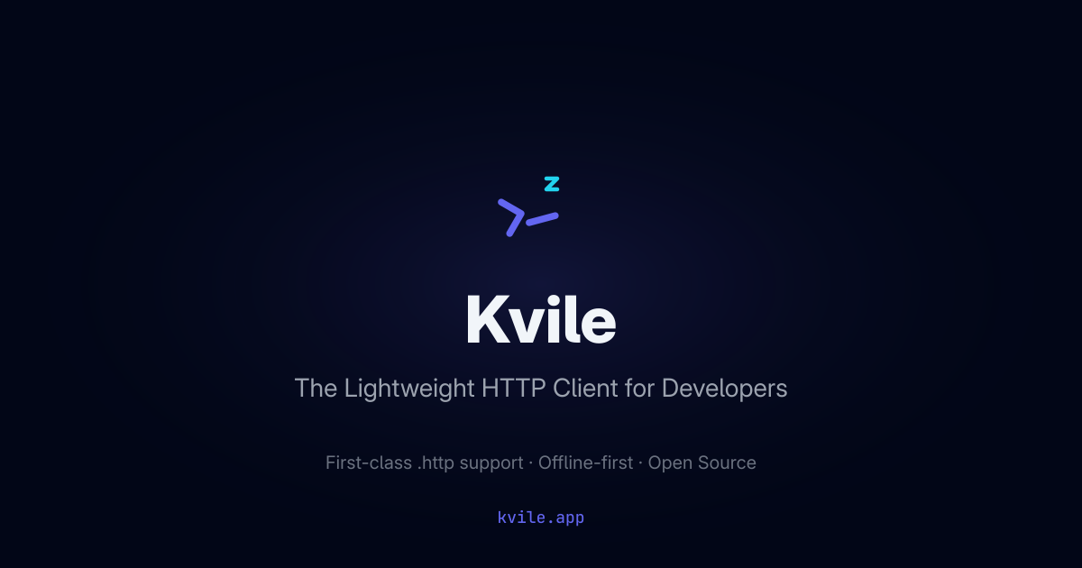 Hi everyone, I'm Torstein!I've been building Kvile, an HTTP debugging app built with Tauri 2 (Rust + React).Some backstory: I've spent too much time fighting with OpenAPI specs that
drift out of sync with reality. Generated clients break, docs lie, and you
en…