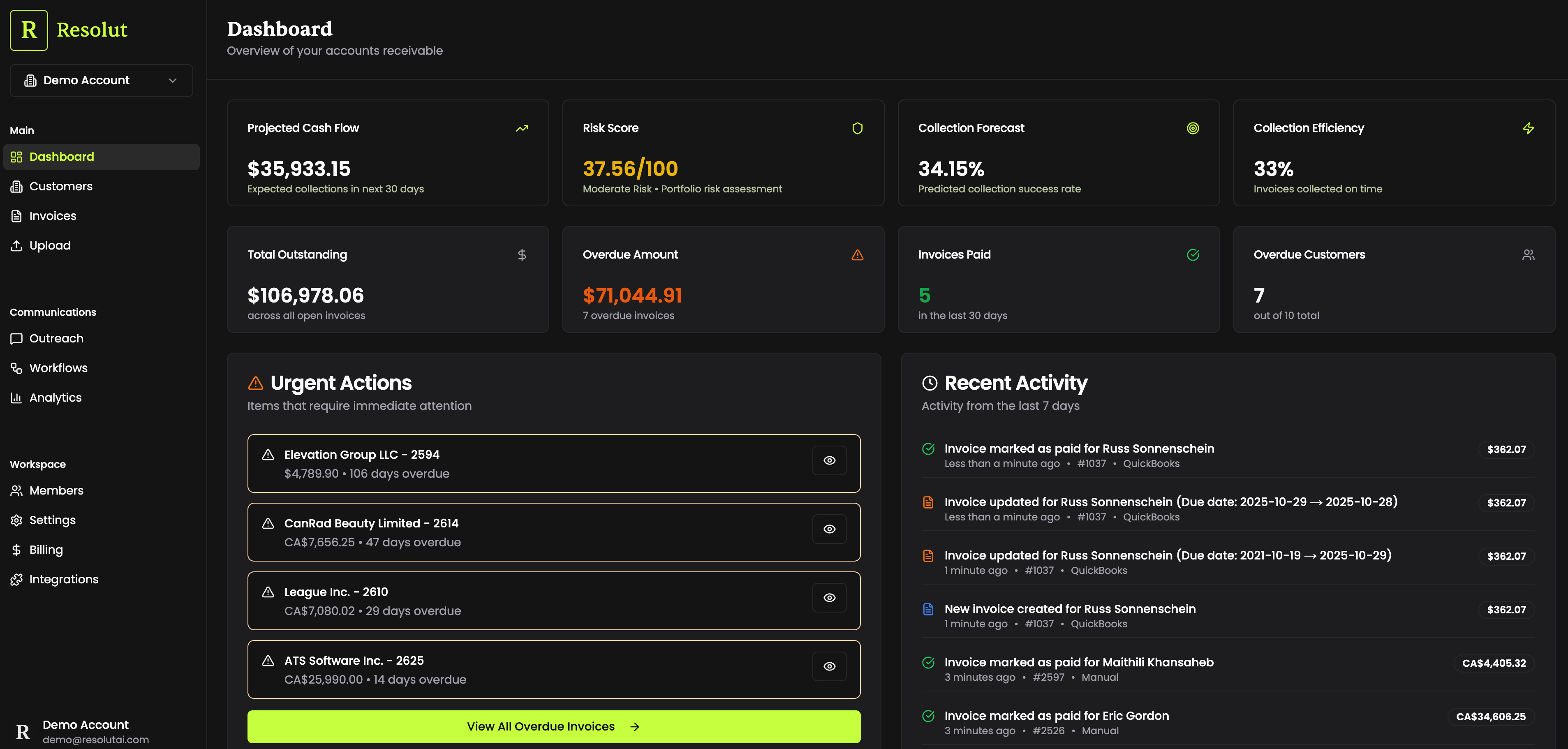 Automate AR to reduce DSO and collect faster with outreach