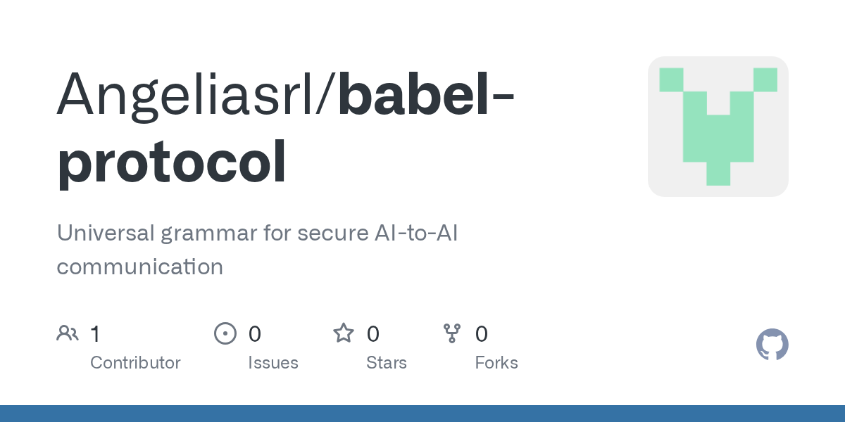 Article URL: https://github.com/Angeliasrl/babel-protocol
Comments URL: https://news.ycombinator.com/item?id=46870621
Points: 1
# Comments: 0