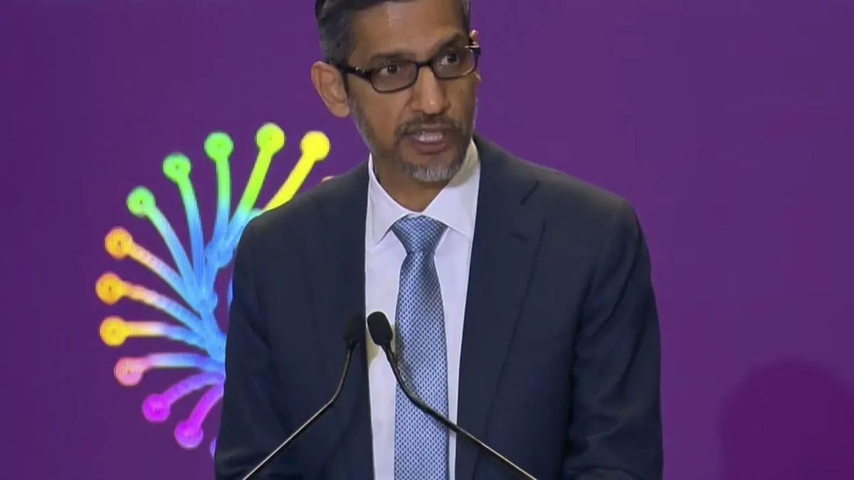 Fielding questions on how CEOs can overcome boardroom scepticism regarding AI returns, Pichai urged a long-term view, calling the current era an ‘extraordinary’ and ‘transformational’ moment