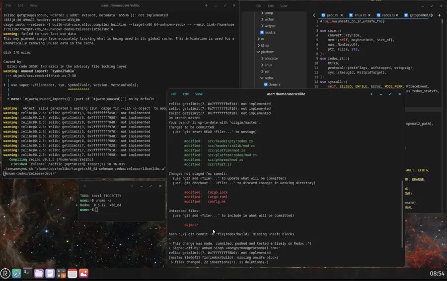 The Rust-written Redox OS open-source operating system is now able to leverage Cargo and the Rust compiler "rustc" itself running within this platform. Plus they also made a heck of a lot of other improvements too over the course of the past month. Today they…