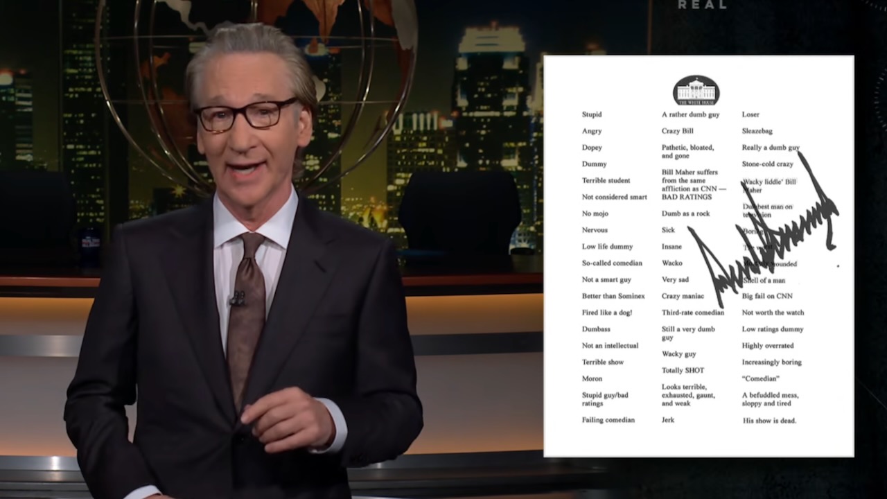 "And the compromise is: I am going to get it, and then I'm going to give it to him. Everybody's happy. I just want things to work out."
Bill Maher “Honored” to Receive Mark Twain Prize After Reaching “Compromise” with Trump
Alex Young