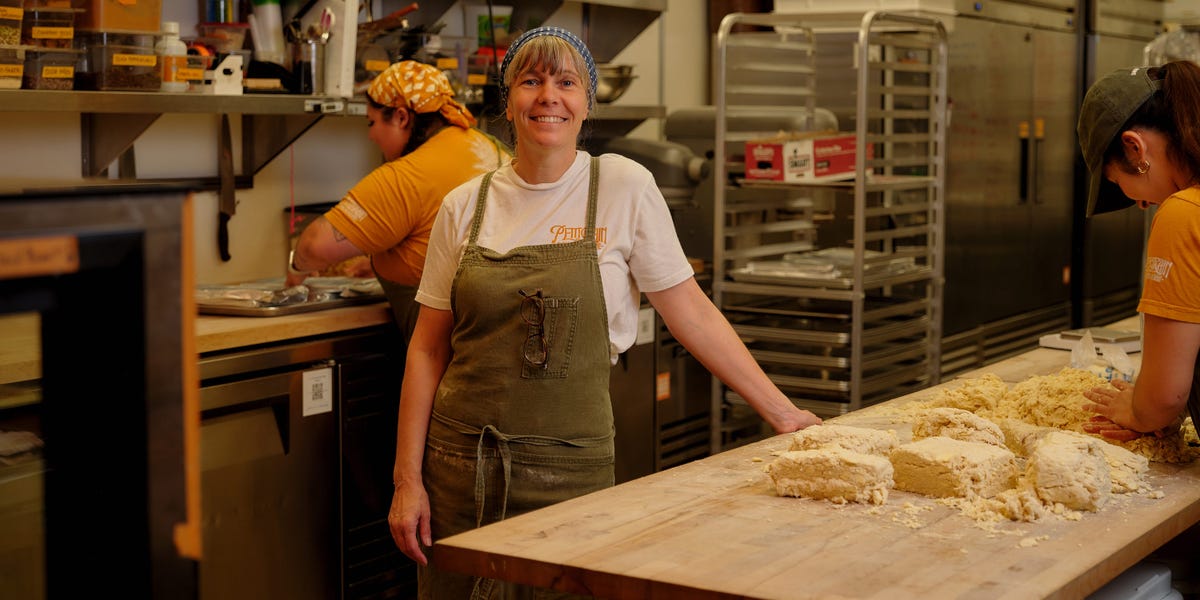 Behind Petitgrain Boulangerie, one of the most popular bakeries in LA, is Clémence de Lutz Gossett, whose work day begins in the kitchen at 1 a.m.