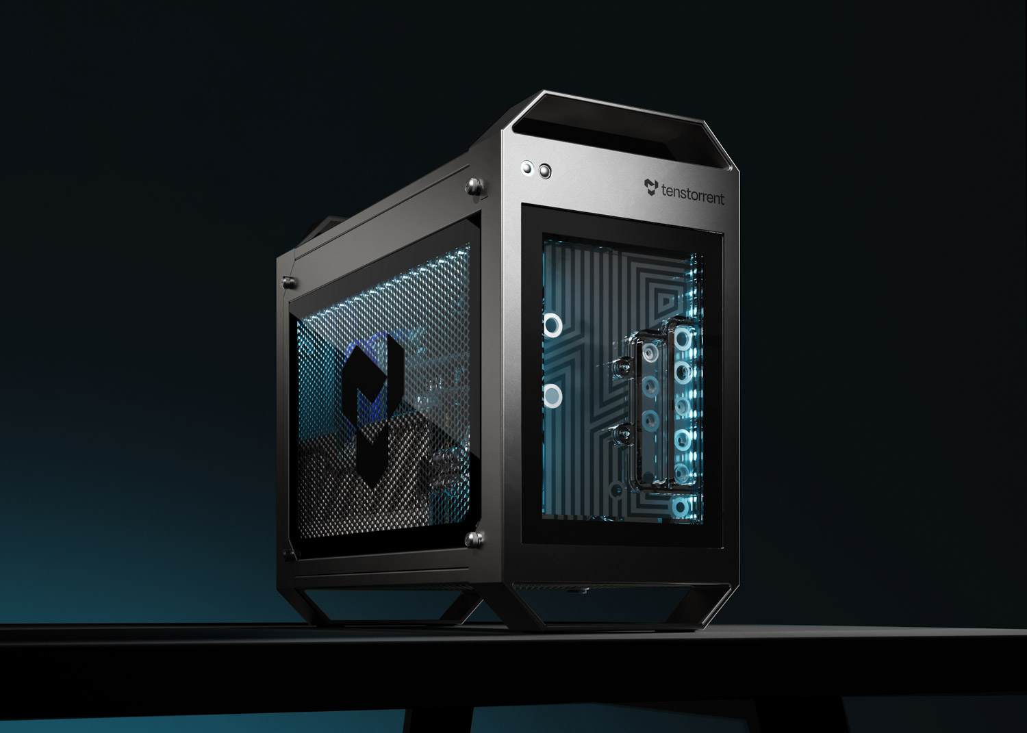 Tenstorrent has introduced TT‑QuietBox 2 (Blackhole), a liquid‑cooled AI workstation designed to run models up to 120 billion parameters entirely on the desktop. The system combines a fully open‑source software stack with RISC‑V–based silicon and is positione…