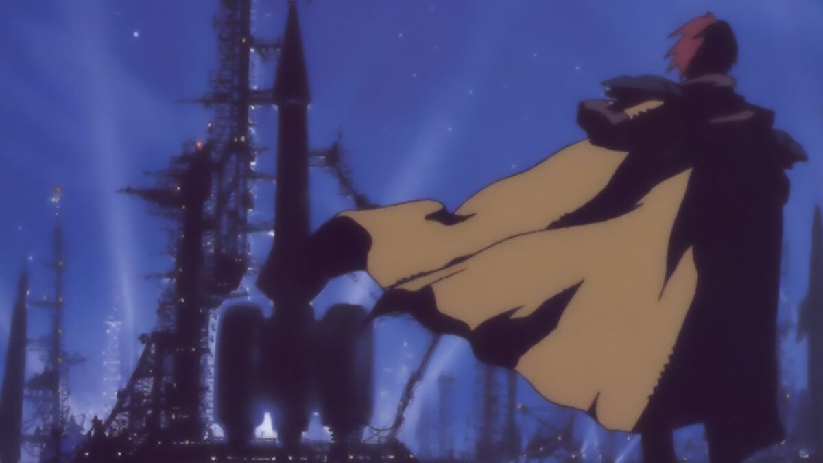 The sky's already been taken from you to much better effect in Sunrise's 1998 sci-fi anime.