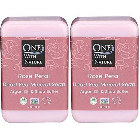 Amazon [amazon.com] has 2-Pack 7-Oz One With Nature Soap Bar (Rose Petal) for $5.99.
Shipping is free with Prime or on $35+ orders.

Price
$7.69 lower (56% savings) than the bundle price of $13.68
$15