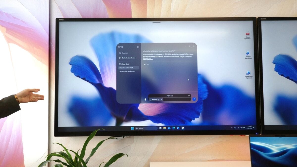 HP wants to put a chatbot on your PC, but not like Microsoft did with Windows 11.