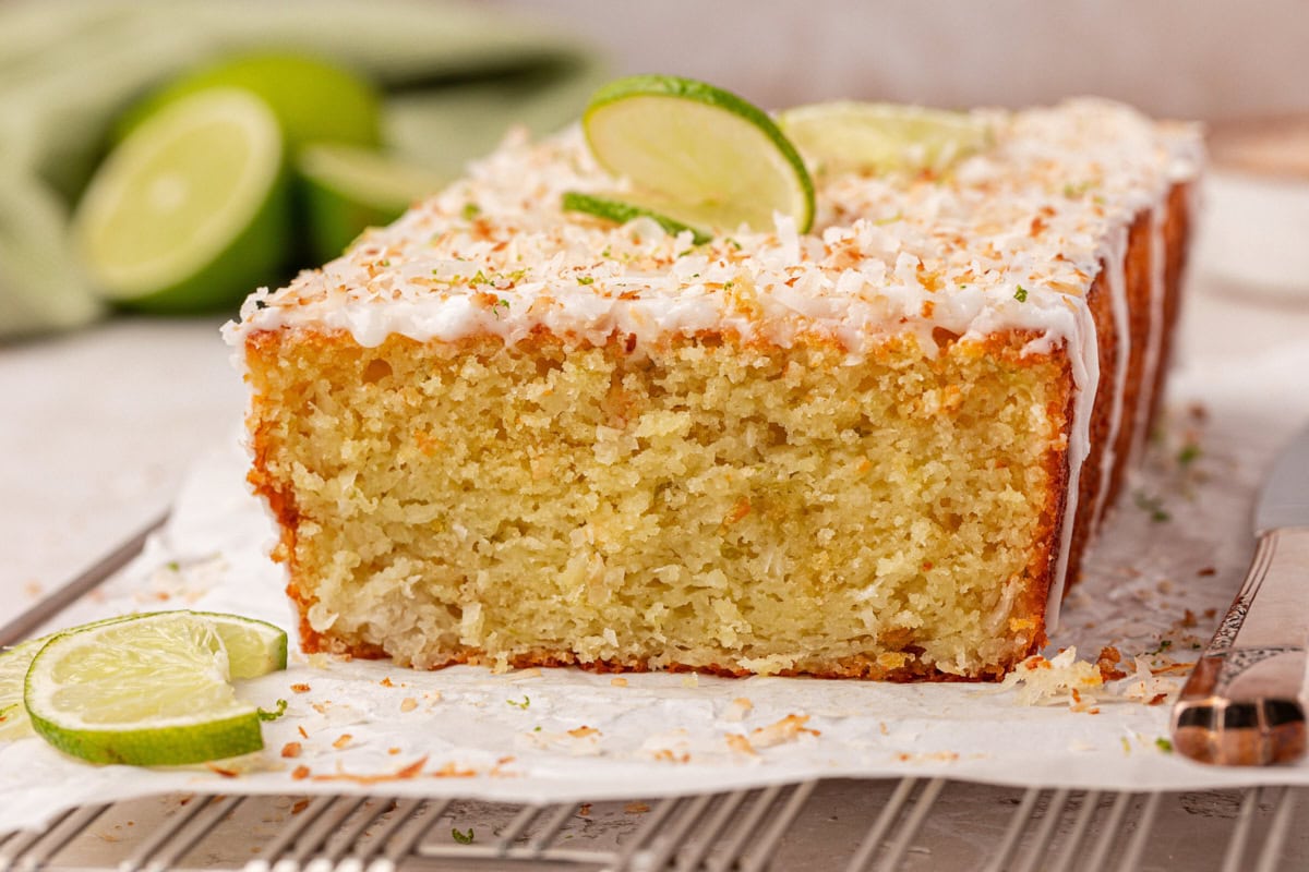 This coconut lime loaf cake is soft, tender, and full of bright citrus flavor with plenty of coconut woven throughout. It’s the kind of cake that feels sunny and fresh but still simple enough to make on a regular week. There’s something about coconut and lime…