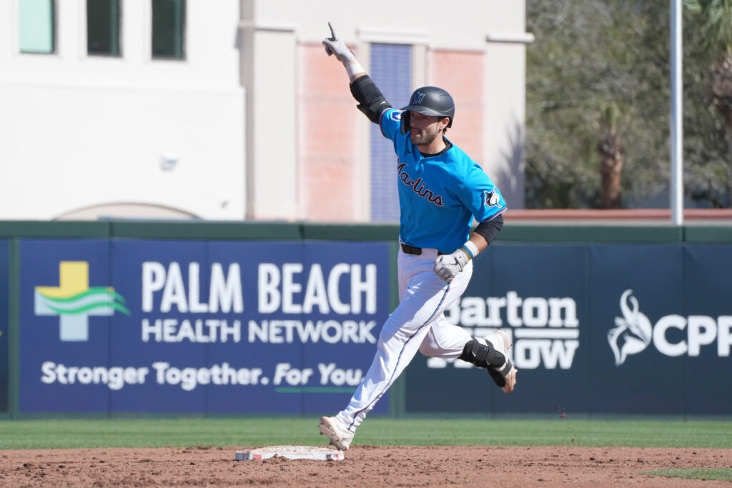 The Marlins announced their latest round of camp cuts this morning, and the most notable among that group were the decisions to option top catching prospect Joe Mack and right-hander Ryan Gusto to the minor leagues. Mack, 23, is a consensus top-100 prospect a…