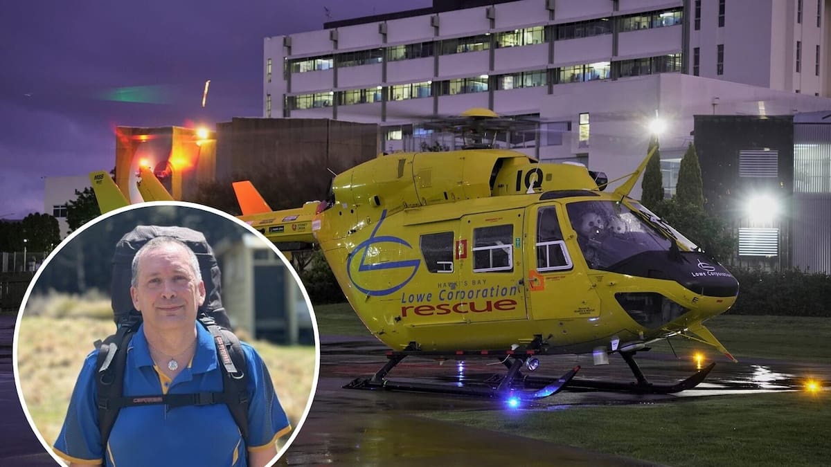 John Sharpe could feel he was close to collapsing, but he had a way out.