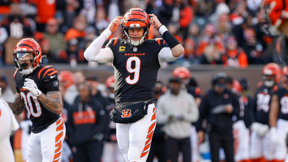 Cincinnati has missed the playoffs in three straight seasons despite having one of the NFL's best quarterbacks