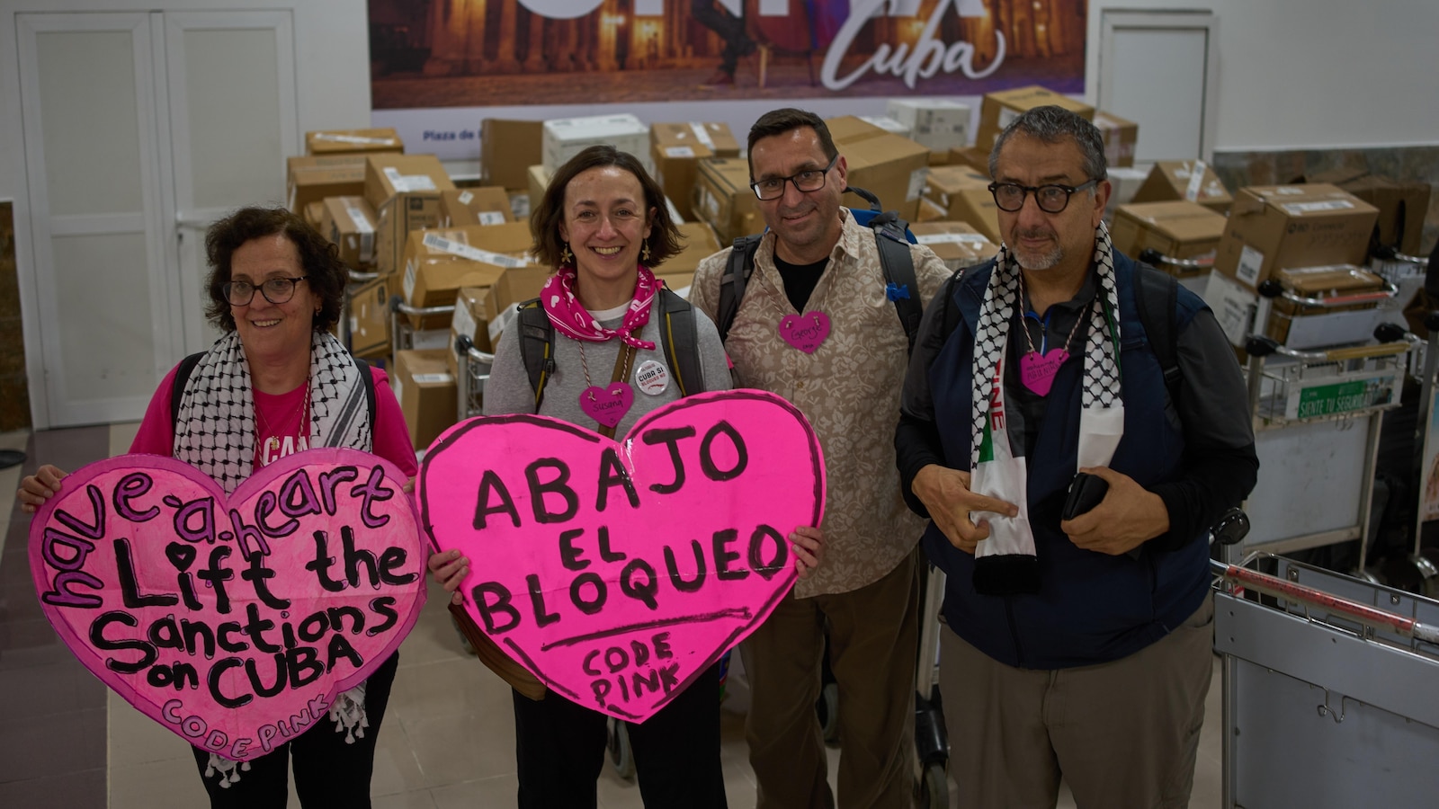 Some 650 delegates from 33 countries and 120 organizations have started arriving in Cuba as part of a solidarity caravan transporting some 20 tons of humanitarian aid as the island grapples with a severe energy crisis