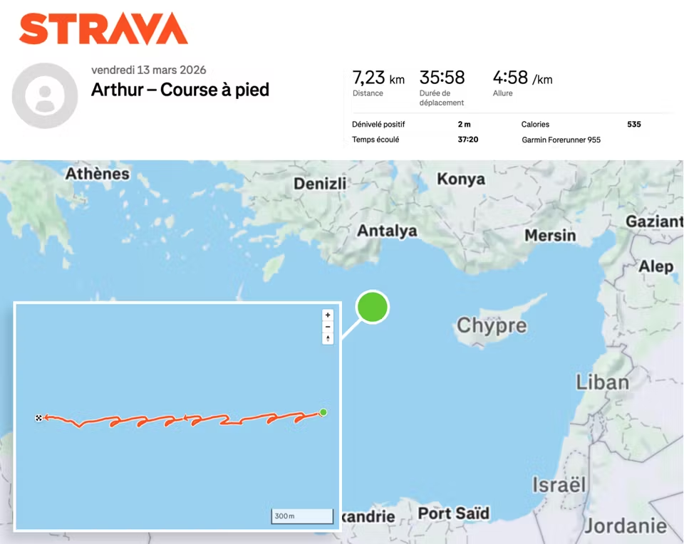A French aircraft carrier was tracked in real time via a sailor’s Strava activity, exposing a persistent operational security flaw. Le Monde revealed that France’s aircraft carrier Charles de Gaulle was tracked in real time through an officer’s activity on th…