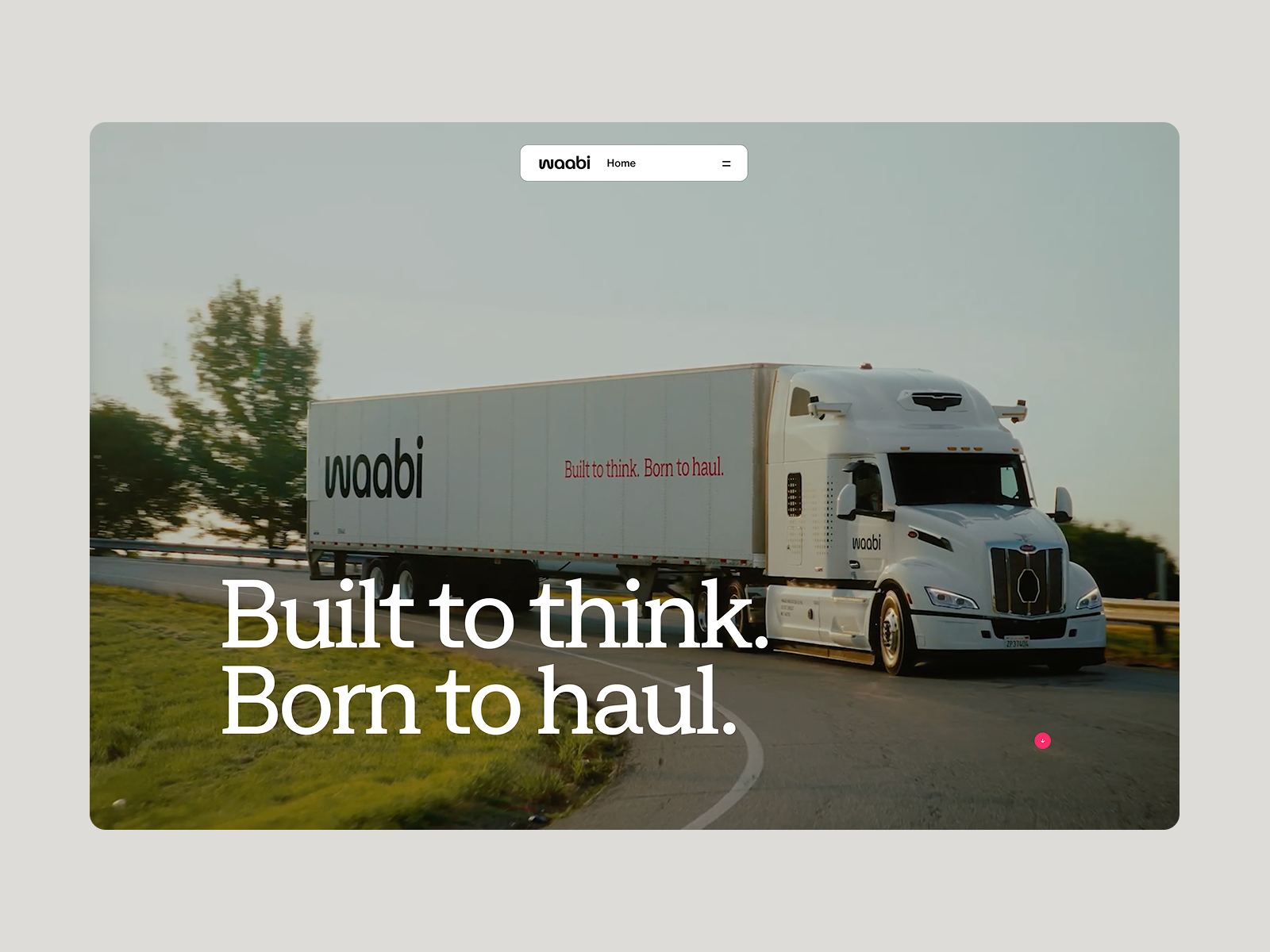 We designed and built an immersive, visually-driven digital experience for Waabi, bringing Physical AI to life through dynamic interactions and compelling storytelling.