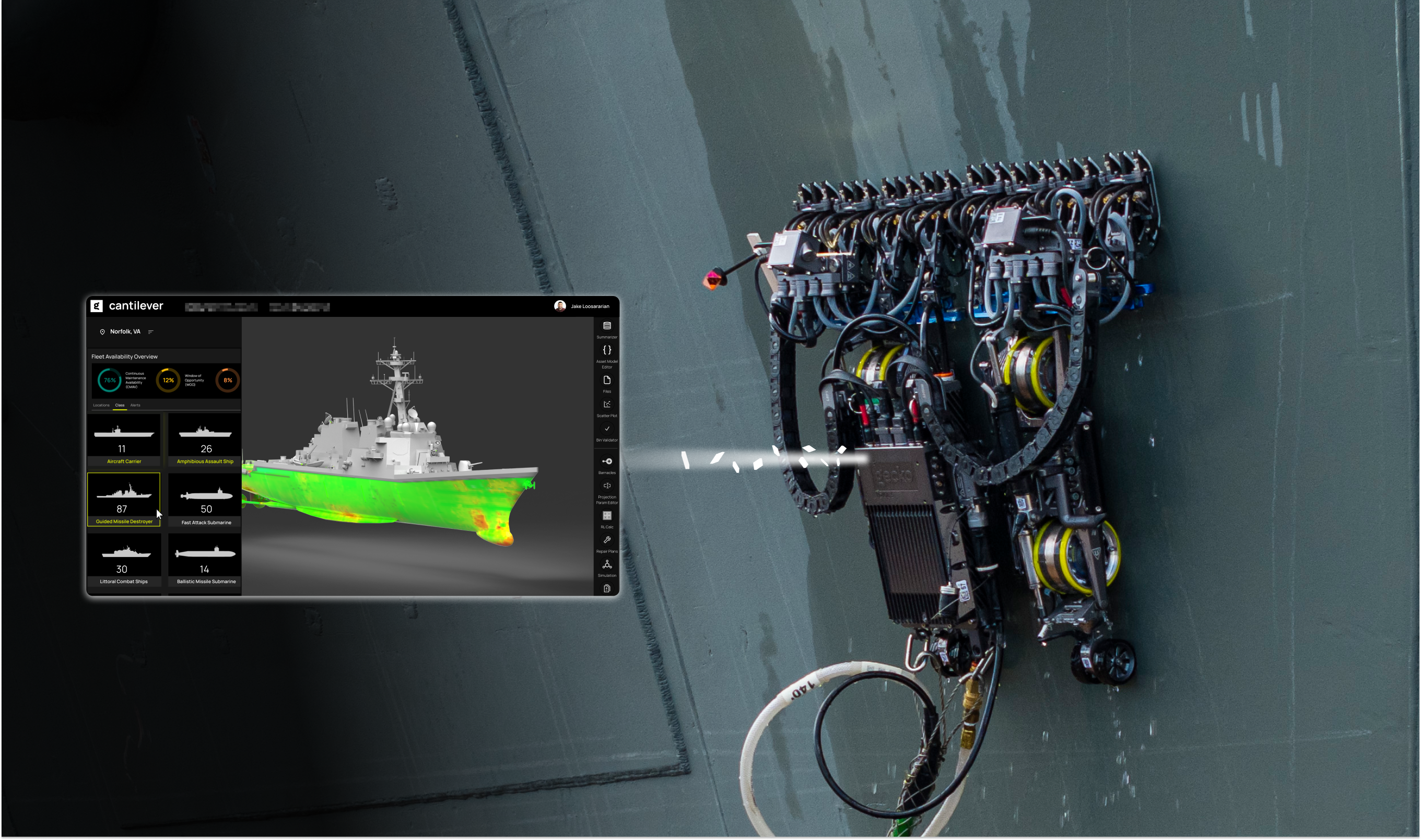 Gecko Robotics Announces $71m Deal to Slash U.S. Navy Maintenance Delays and Increase Readiness
...