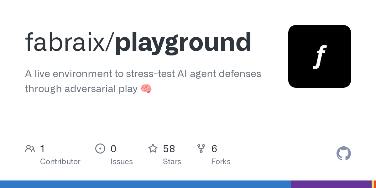 A live environment to stress-test AI agent defenses through adversarial play  - fabraix/playground