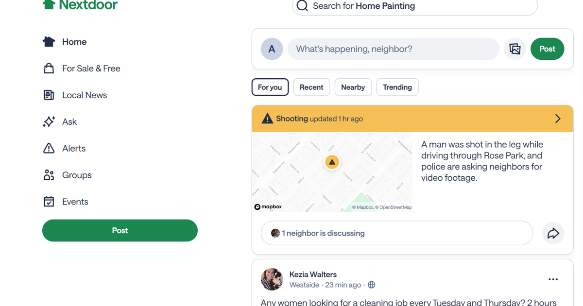 No matter what NextDoor says, a man was not shot in the leg while driving through Rose Park, according to Missoula Police Department.