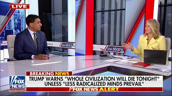 Rep. Ro Khanna ripped apart Fox News host Martha McCallum's many tepid excuses defending Trump's unceremonious attack against Iran during a heated interview on Tuesday.
It was a lengthy debate that turned one-sided after the California congressman explained t…