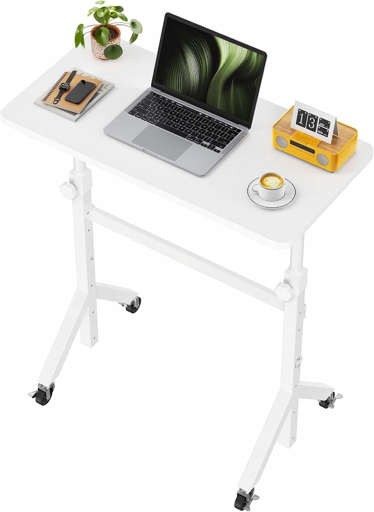 The price drop at checkout for a savings of $35. Buy Now at Amazon
 Features
 <ul> <li>Adjusts Higher for More Flexibility</li> <li>Stable Triangular Leg</li> <li>Smooth Movement with Larger Wheels</li> <li>Easier Height Adjustment</li> </ul>