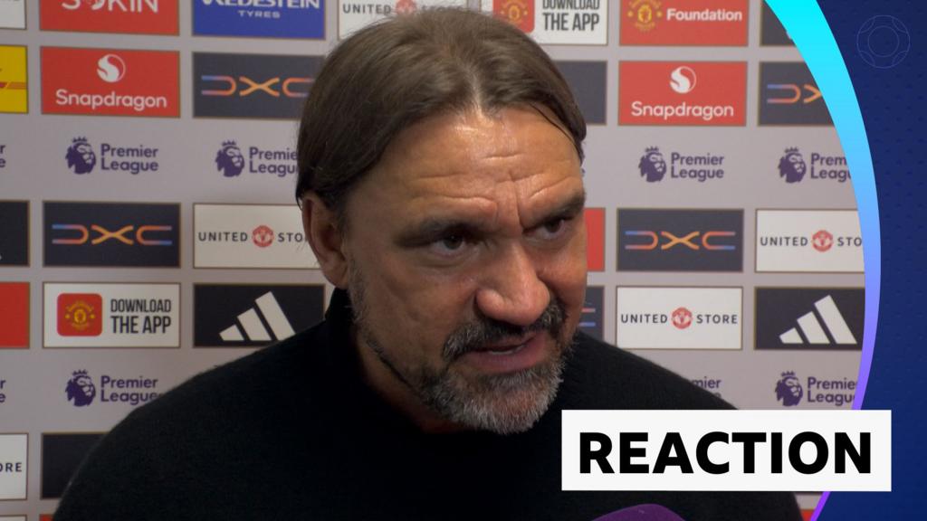 Leeds United manager Daniel Farke says they were "brave" as they beat Manchester United 2-1 for their first league win at Old Trafford since 1981.
