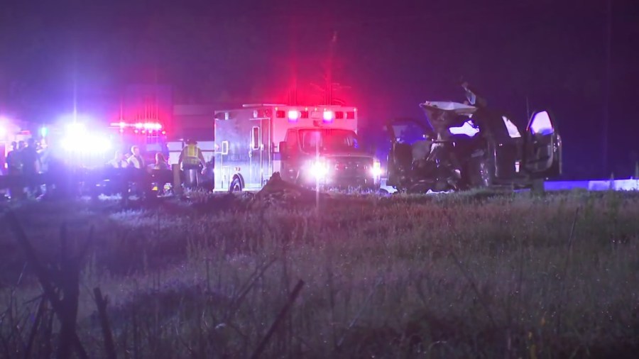 A portion of Interstate 65 in Brentwood remains closed Friday morning due to a multi-vehicle crash.