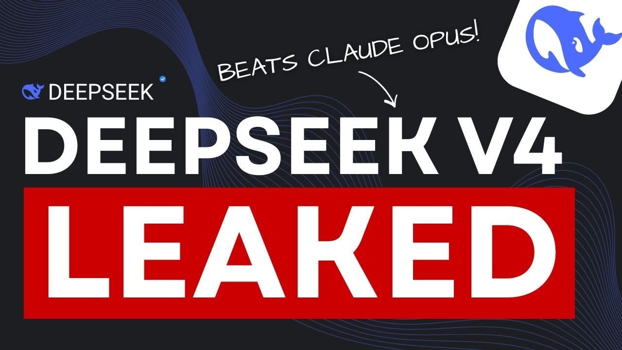 Leaked benchmarks for DeepSeek V4 have sparked significant discussion, revealing a model that reportedly scales between 200 billion and 1 trillion parameters. According to the leaks, its novel MHC (Multi-Hierarchical Context) architecture enables multimodal p…