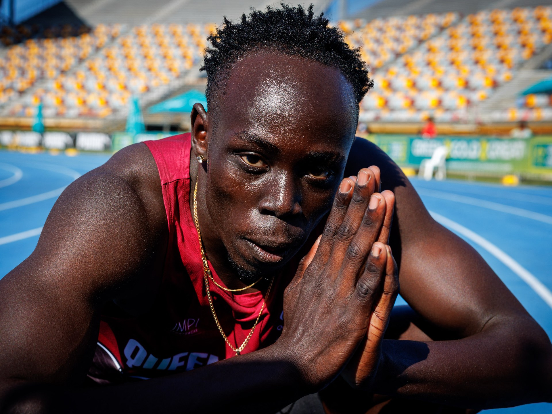 Sprint legend Bolt advised Gout to stay focused and avoid distractions that will come with track and field success.