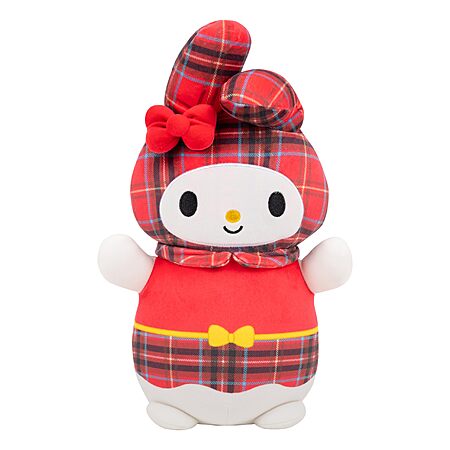 Amazon [amazon.com] has *10" Squishmallows Original Sanrio My Melod HugMees Plaid Plush* for *$5.55*. Shipping is free w/ Prime or on $35+. 
 
Note: Select Amazon accounts may qualify for an Extra...