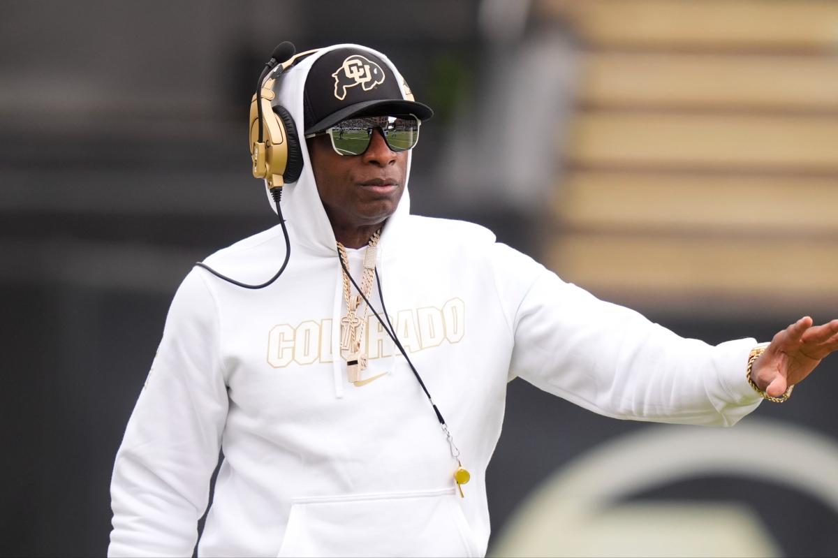A year after being diagnosed with bladder cancer, Deion Sanders insists he's in good health.