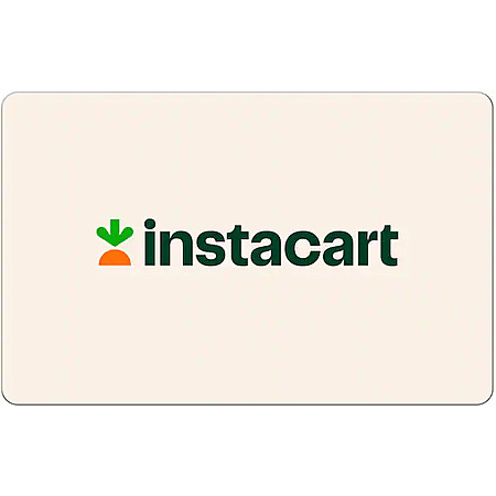 Best Buy offers 10% off Instacart gift cards.

Instacart - $100 Gift Card [Digital], $90
https://www.bestbuy.com/product/i...J33V3288HP

Instacart - $200 Gift Card [Digital], $180
https://www.bestbuy.
