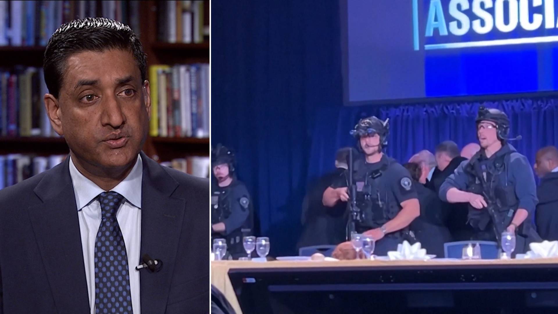 We speak to Congressmember Ro Khanna about the apparent assassination attempt against President Donald Trump and members of his administration at the White House correspondents’ dinner. “Political violence strikes at the very heart of democracy. We cannot hav…