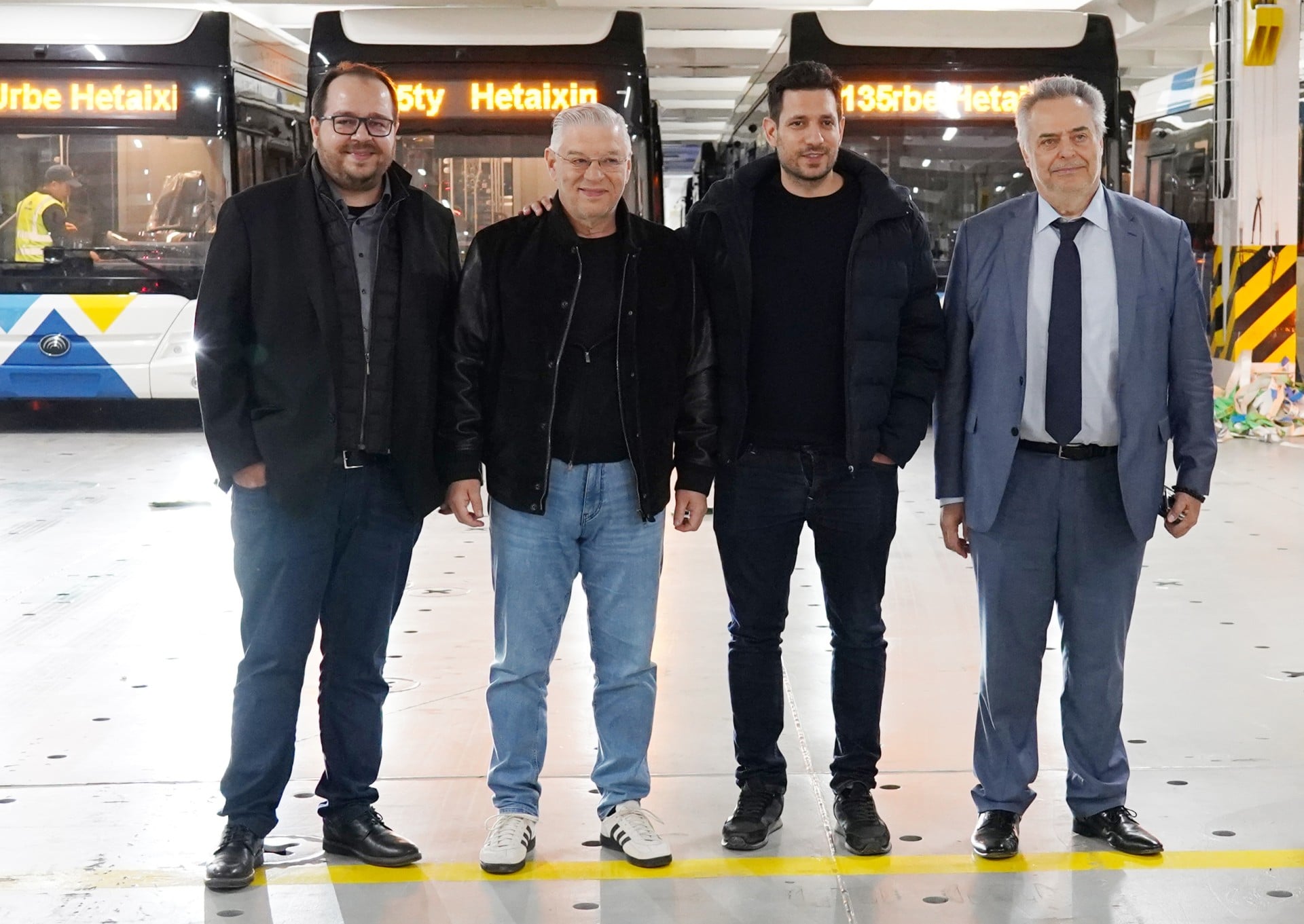 Electric buses manufactured by Yutong were successfully received and discharged at the Vehicle Terminal of Piraeus Port Authority (PPA).
Of the total units, 125 will be integrated into the fleet…
Transportation of electric buses via the Port of Piraeus - Η ΝΑ…