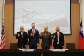 Taiwan's National Chung-Shan Institute of Science and Technology (NCSIST) said on April 24 that it has signed a memorandum of understanding (MOU) with Saronic, a US unmanned surface vessel (USV) developer, to develop autonomous maritime systems.