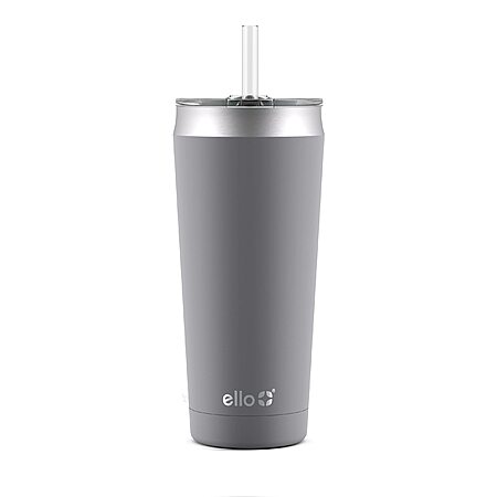 Amazon [amazon.com] has *24-Oz Ello Beacon Vacuum Stainless Steel Tumbler (Gray)* for *$10.57*. Shipping is free w/ Prime or on $35+. 
 
 
Product Description from Amazon:[list][*]Drinks Cold or Hot:...