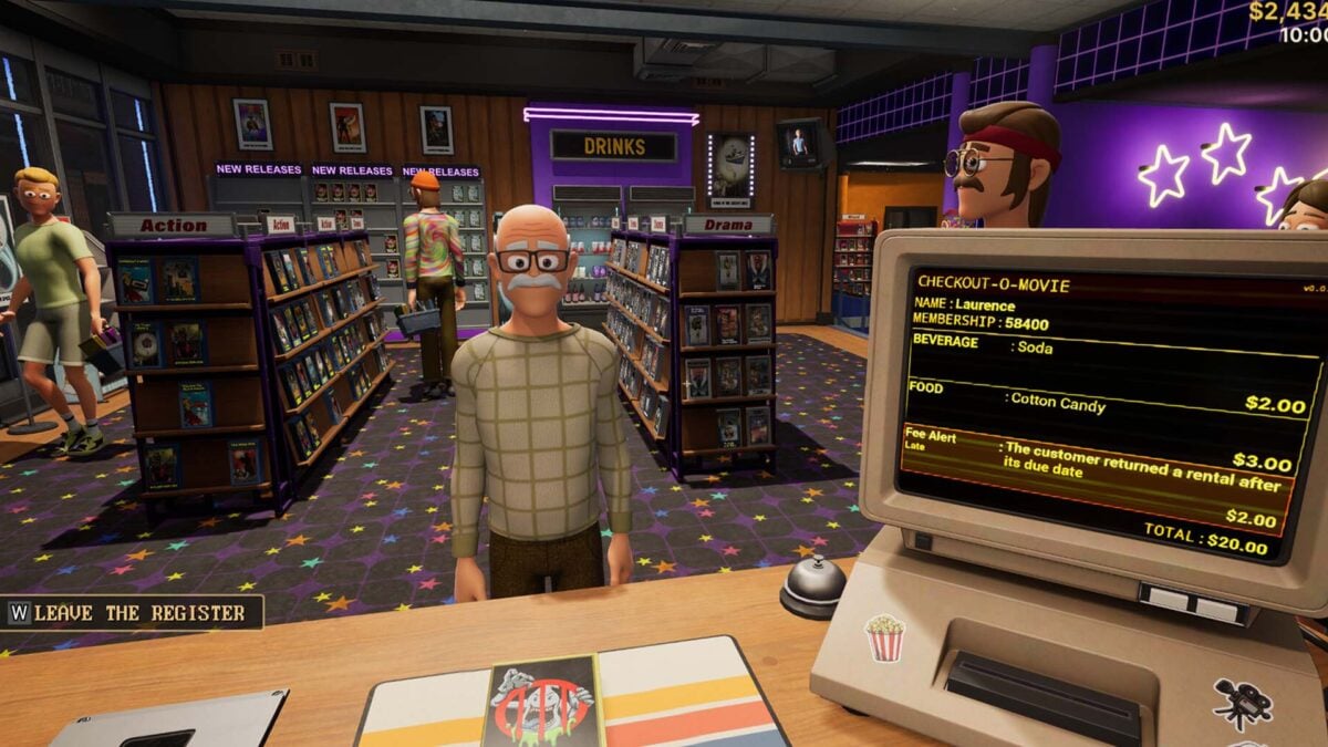Retro Rewind is a store simulator game for all you people out there who miss going to Blockbuster on the weekends