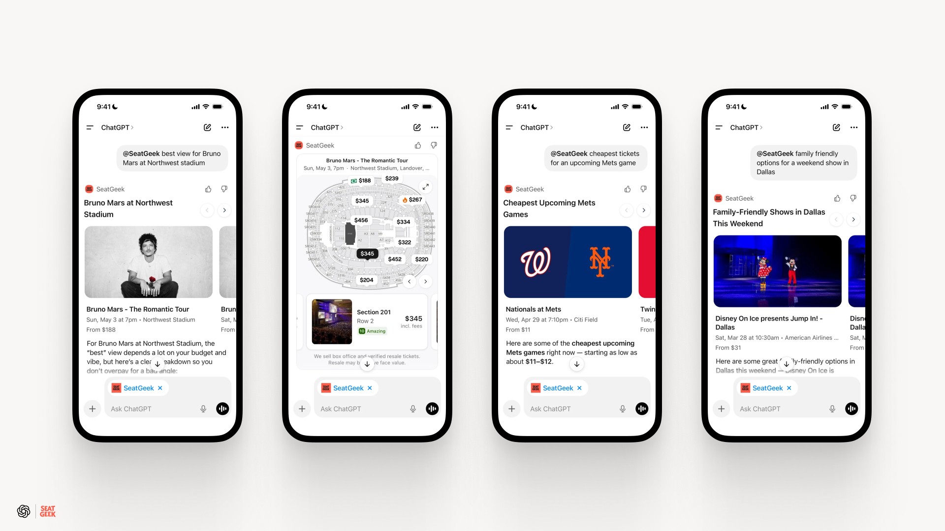 The number of music-related integrations with ChatGPT is growing, with SeatGeek joining Spotify and Apple Music on OpenAI’s app store.
The post is from Music Ally.