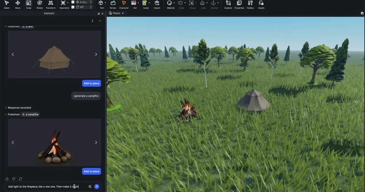 Roblox has released an agentic AI feature for its Roblox Studio tool for game creators, which it claims will turn text prompts into a game design document which the tool can then implement and test. "Creators can just describe what they want and Planning Mode…