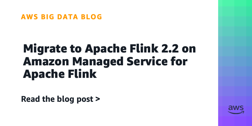 In this post, we explain what's new in Amazon Managed Service for Apache Flink 2.2, provide a guided migration using CLI commands, console instructions, and code examples, and show you how to monitor the upgrade and roll back if needed.
