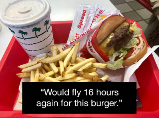 Australian Girl Came All The Way To The US Just To Eat Local Food  (29 pics)