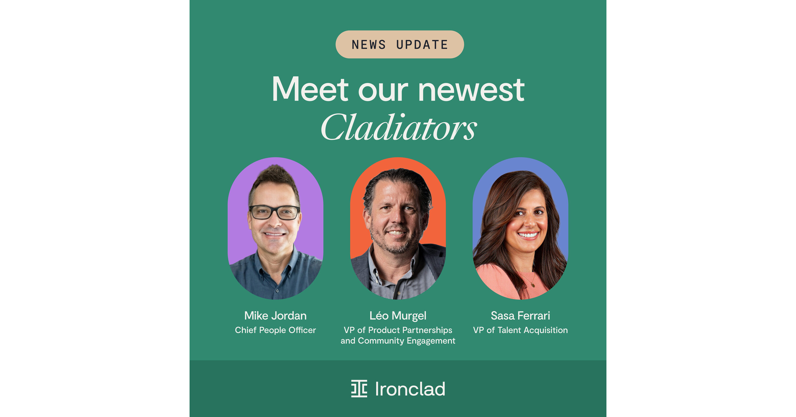 Ironclad names a new Chief People Officer as the AI contracting leader accelerates growth and is recognized for its award-winning workplace culture and AI innovation by Fast Company, Forbes, and Fortune Ironclad's team has grown 25% over the past year, includ…