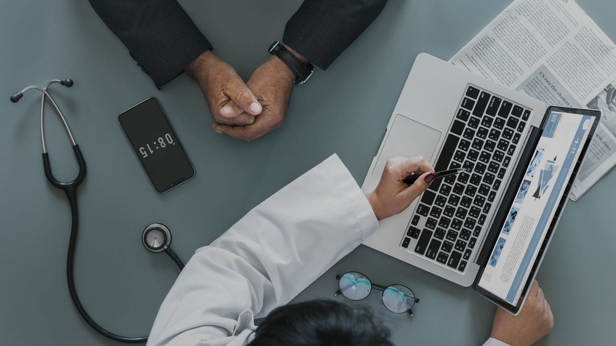 AI in healthcare is less about making medical decisions and more about giving clinicians and patients quicker access to unified records.