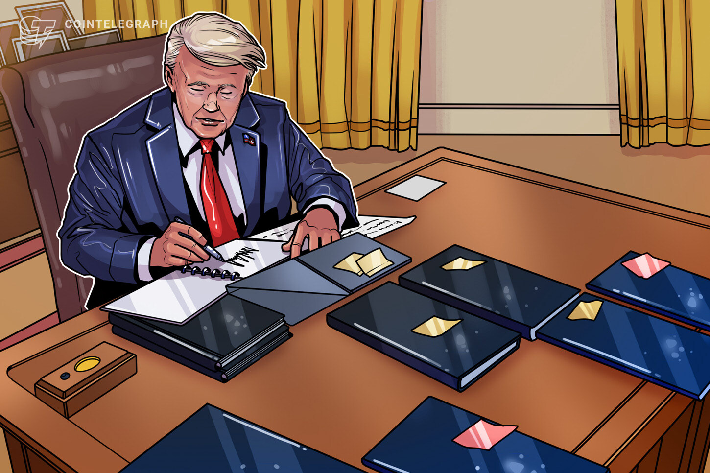 US President Donald Trump has signed an executive order to review whether crypto and fintech firms can gain broader access to Federal Reserve payment systems and banking partnerships.