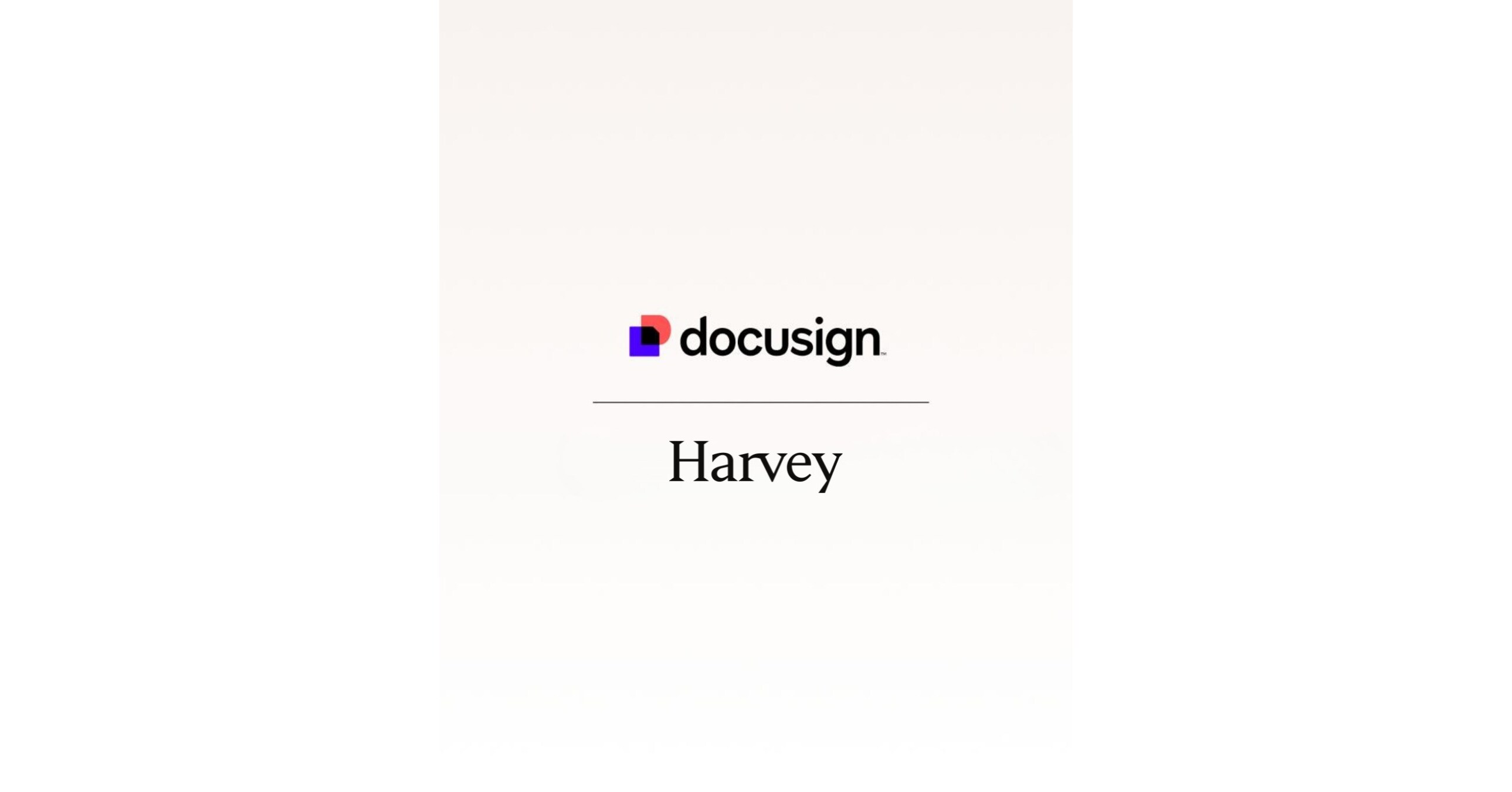 New capabilities connect legal reasoning with agreement workflows SAN FRANCISCO, May 8, 2026 /PRNewswire/ -- Docusign (NASDAQ: DOCU), the world's most trusted Intelligent Agreement Management (IAM) company, and Harvey, the leading AI platform for legal and pr…